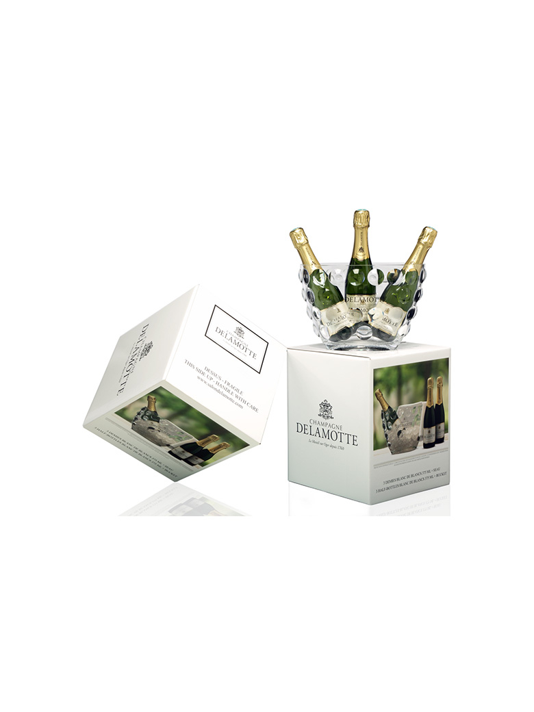 Coffret Blanc de Blancs Seau "bulles"