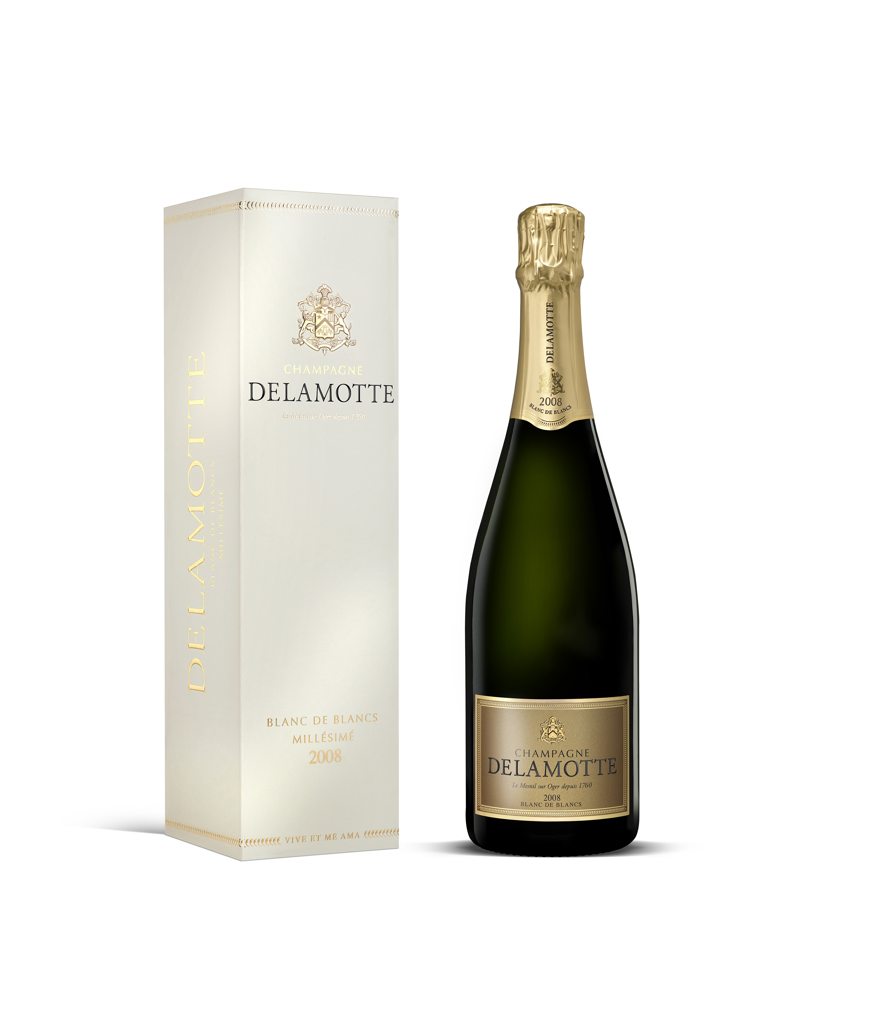 ビール・発泡酒 DELAMOTTE Brut Blanc de Blancs 2014 2014 Delamotte Champagne Brut Blanc de Blancs Millésime